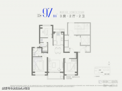 ㎡/115㎡一梯两户无连廊